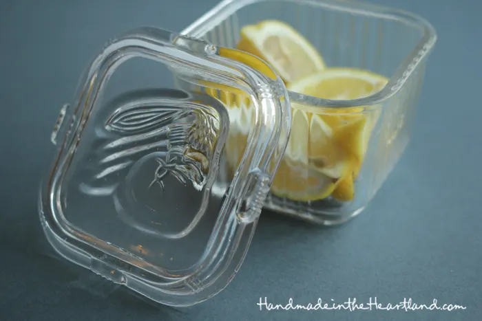 Vintage Glass Food Storage