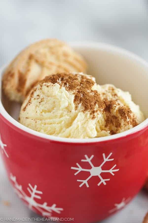 Easy eggnog ice cream recipe