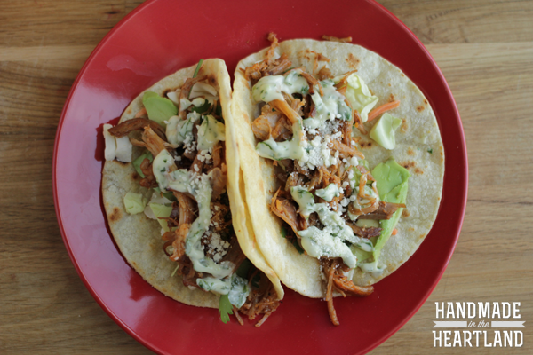 easy pulled pork tacos