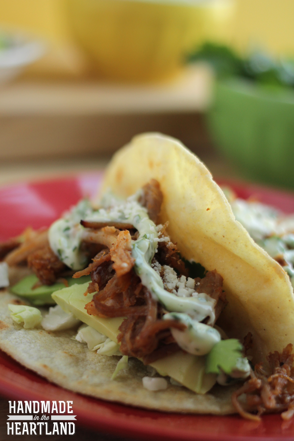 easy to make pulled pork tacos
