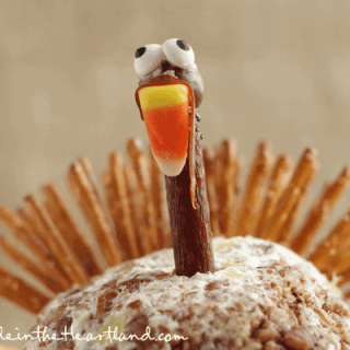 Thanksgiving Turkey Cheeseball Appetizer