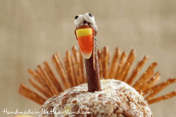 Thanksgiving Turkey Cheese Ball Handmade In The Heartland