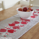 Quilted Apple Table Runner