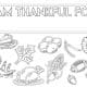Thanksgiving Coloring Page Placemat