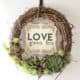 DIY Succulent Spring Wreath