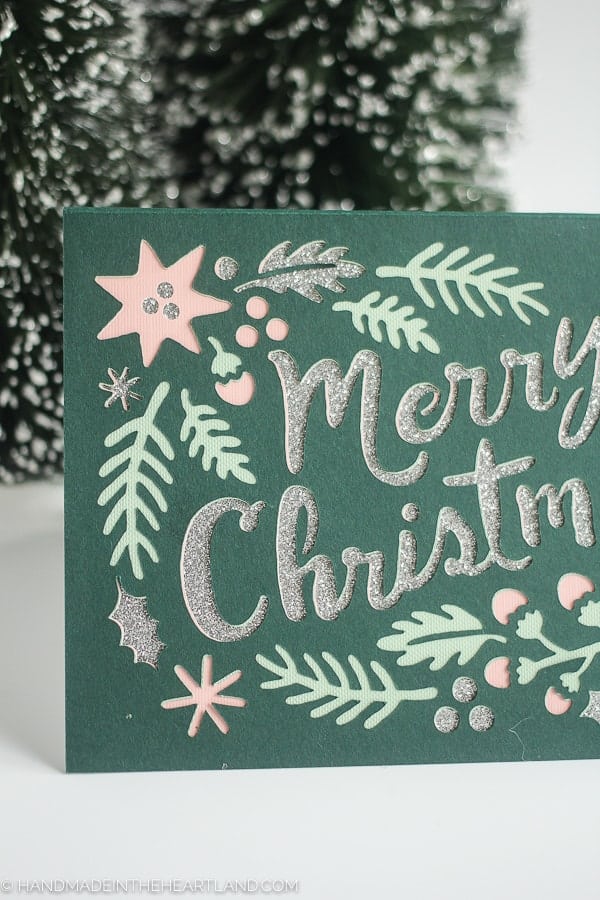 Cricut Paper Christmas Card