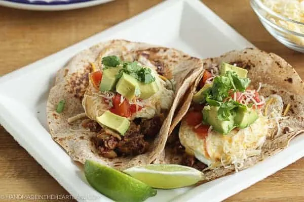 Breakfast taco recipe to make at home