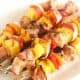 Grilled Bacon Wrapped Shrimp Skewers