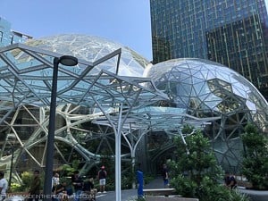 Amazon Spheres in Seattle Washington