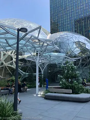 Amazon Spheres in Seattle Washington