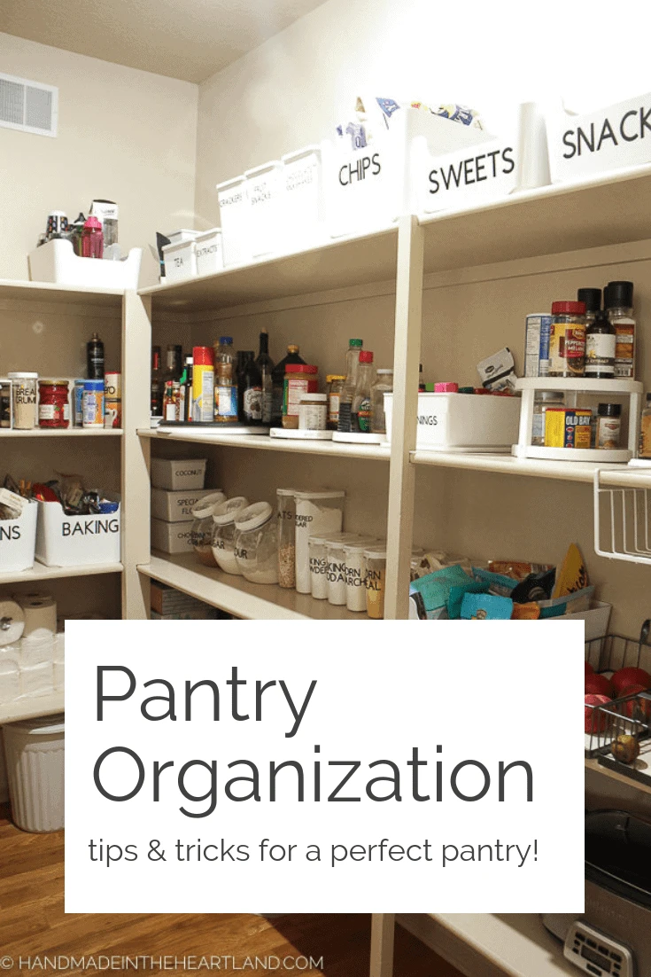 Streamline and simplify your pantry organization with uniform containers and creative labeling. Tips for organizing spices and pantry essentials. Image of nicely organized pantry