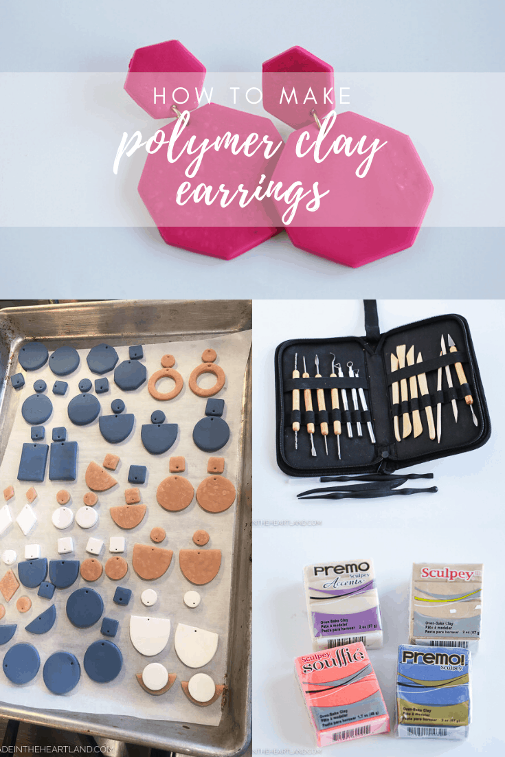 Polymer Clay Earrings Story