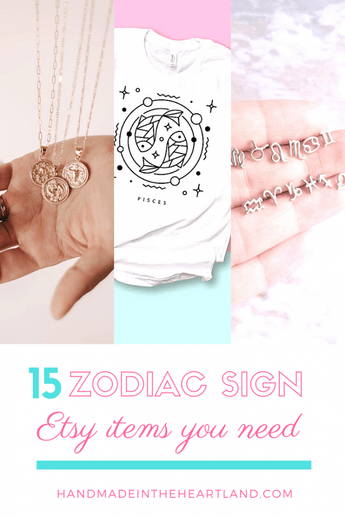 15 Zodiac Sign Etsy Items to buy