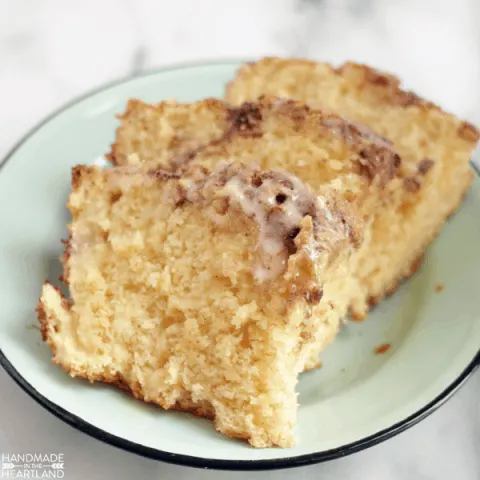 Egg Nog Cinnamon Bread