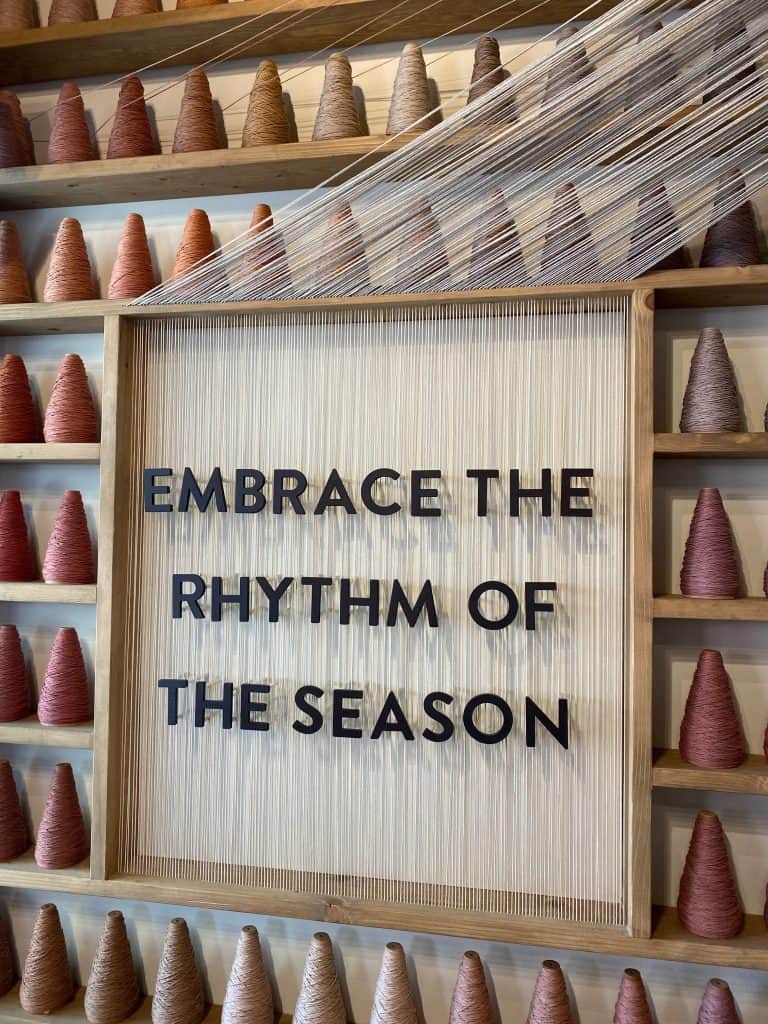 Embrace the rhythm of the season fall decor at magnolia market in waco texas 