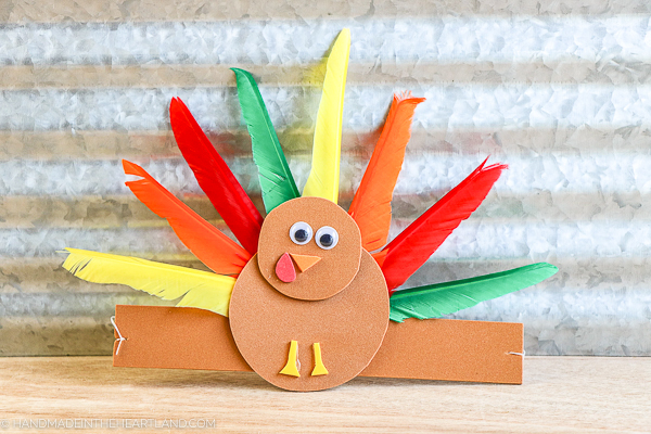 turkey craft headband template