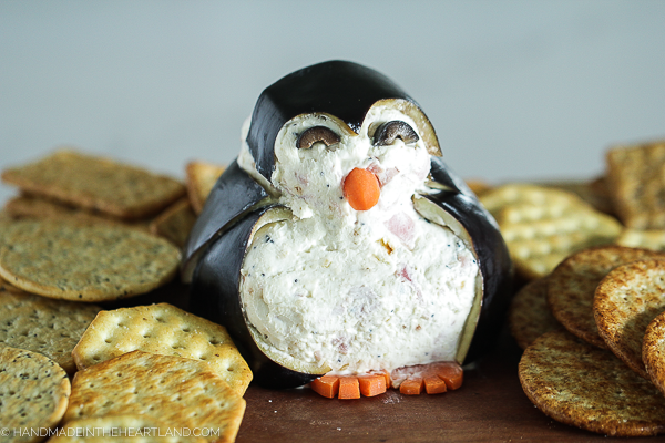 Penguin Cheeseball Appetizer Story