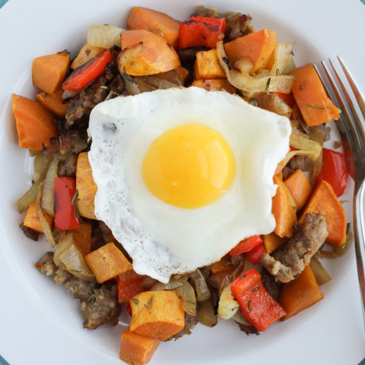 sweet potato sausage hash recipe