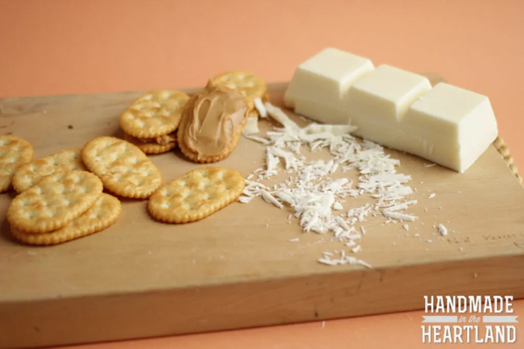 Chocolate Peanut Butter Easter Egg Crackers - Dinner 4 Two