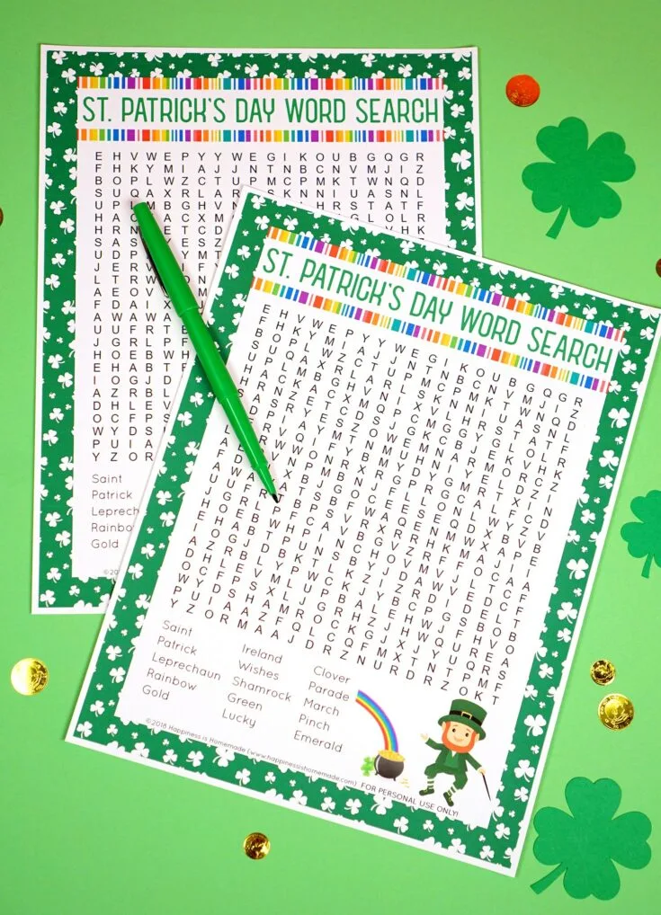60+ St. Patrick's Day FREE Printables - Handmade in the Heartland